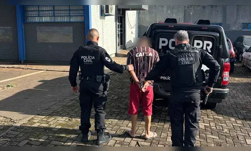 Denunciado por feminicídio em Jardim Alegre é preso em Grandes Rios