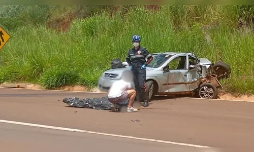 Colisão na PR-323 mata adolescente e deixa dois feridos em Umuarama