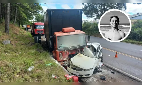 Jovem morre em acidente entre carro e caminhão em SC: ‘pessoa maravilhosa’