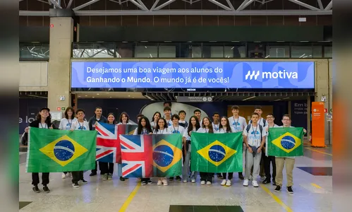 Ganhando o Mundo: 25 estudantes do Paraná embarcam para intercâmbio no Reino Unido