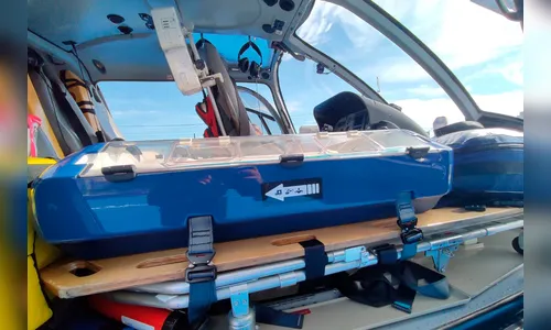 Helicóptero dos Bombeiros usa tecnologia inédita para salvar recém-nascido no PR