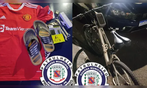 Homem arromba escola, furta bicicleta na fuga e acaba preso