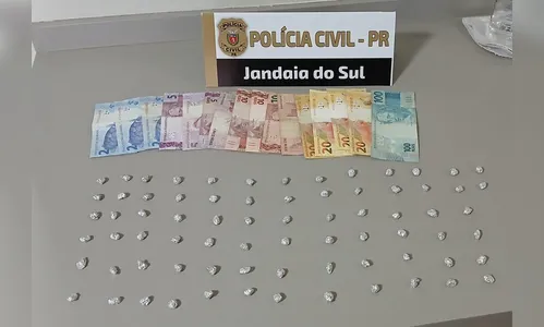 Homem condenado por homicídio é preso por tráfico em Jandaia do Sul