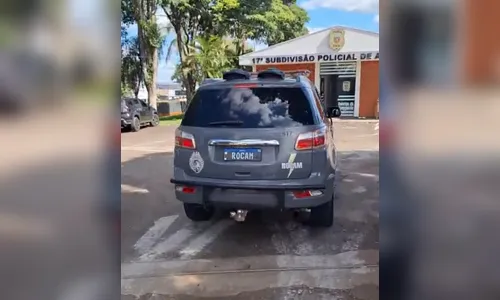 Homem condenado por furto é preso pela Rocam em Apucarana