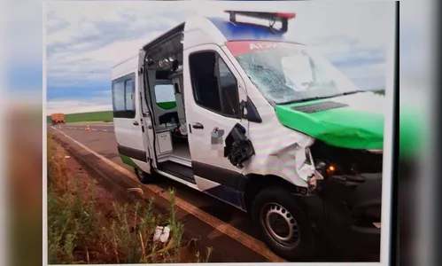 Homem morre após ser atropelado por ambulância na PR-090 em Sertanópolis