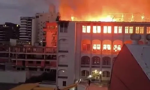 Colégio Marista, em Santa Maria (RS), é atingido por incêndio
