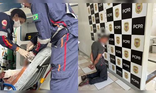 Homem é preso por torturar mulher com cola quente e espeto em Apucarana