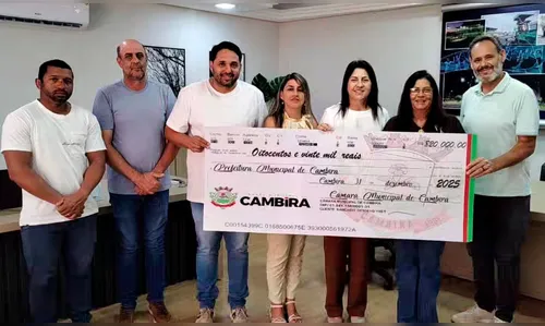 Câmara de Cambira devolve R$ 820 mil ao Executivo Municipal