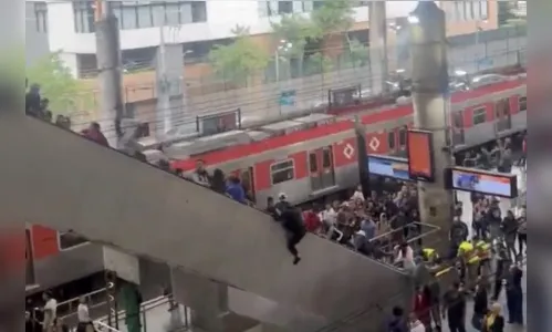 Acidente em escada rolante deixa 13 feridos na estação Brás
