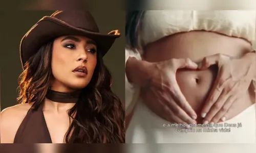 Uma semana após fim de noivado, Lauana Prado anuncia que está grávida