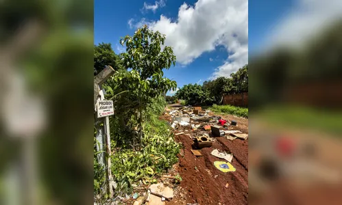 Câmeras serão instaladas na Zona Sul de Arapongas após novo descarte de lixo