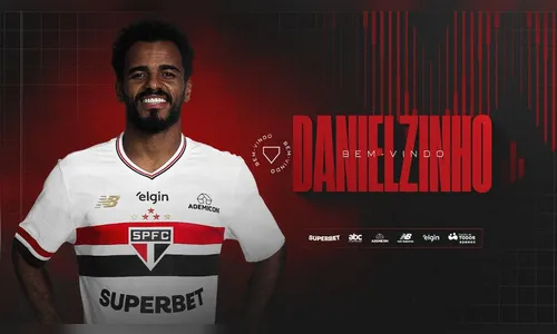 São Paulo anuncia a contratação do volante Danielzinho até 2027