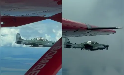 Avião de Rondônia com paciente a caminho de Arapongas é interceptado pela FAB