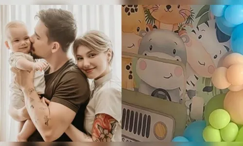 Filho de Isabel Veloso ganha festa íntima durante internação da mãe