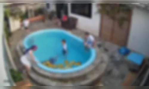 Empresário é salvo pela esposa após bater a cabeça em piscina no PR