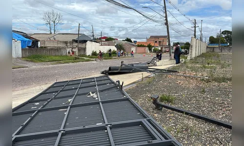Simepar avalia nível do tornado que atingiu São José dos Pinhais sábado