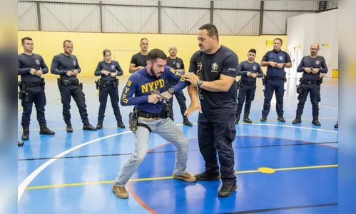 Guarda Civil Municipal de Apucarana recebe treinamento em armamento