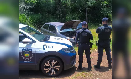 Carro que foi furtado há um mês é recuperado pela GCM em Apucarana