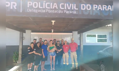 Policial civil salva bebê de 15 dias engasgada no litoral do Paraná