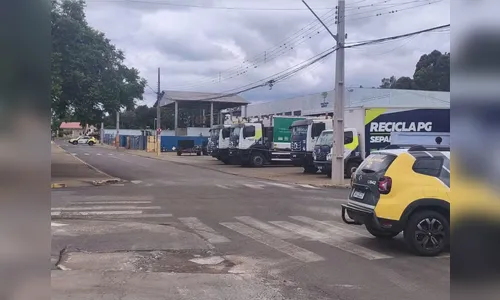Suspeita de bomba paralisa coleta de lixo em Ponta Grossa PR