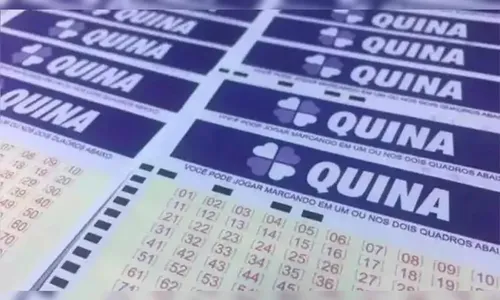 Para jogar na Quina, é possível escolher de cinco a 15 números entre 1 e 80