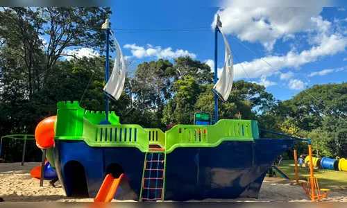 Parque da Raposa e Bosque Municipal vão ganhar parquinho com navio temático