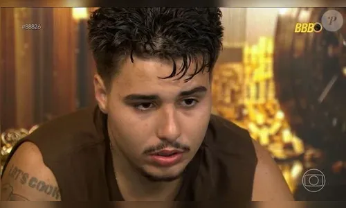 BBB26: Pedro admite assédio após tentar beijar Jordana; assista a confissão