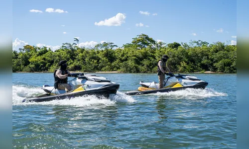 Por terra e água, forças de segurança garantem verão tranquilo no Noroeste
