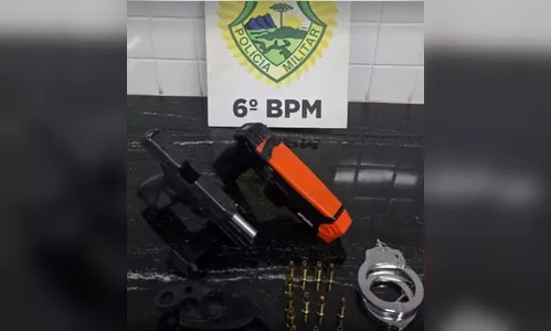 Guarda Civil é presa após dar tiro dentro de bar e deixar mulher ferida no PR