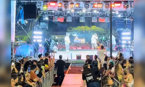 Shows do Pixote e grupos locais lotam o centro de Apucarana