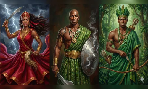 O que os orixás Ogum, Iansã e Oxóssi trazem para 2026