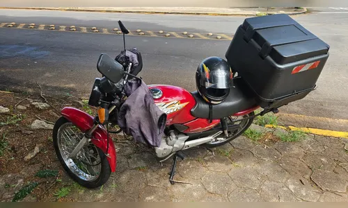 Entregadora se fere em acidente e é encaminhada a UPA em Apucarana