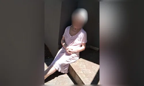 Idosa é deixada para fora de casa e é encontrada com sangramento no PR