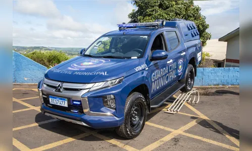 Guarda Municipal recebe Mitsubishi L200 para patrulhamento em Apucarana