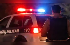 O animal foi encontrado enforcado à cerca de madeira pela própria corrente