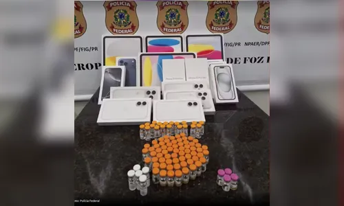 Passageira é detida no PR 90 com frascos de 'emagrecedor' proibido