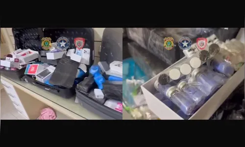 Ação conjunta apreende eletrônicos e anabolizantes no Aeroporto de Londrina