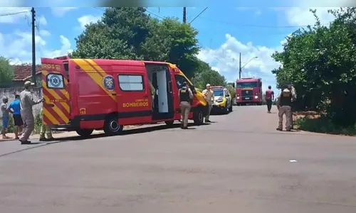 Batida entre motos em cruzamento deixa dois feridos em Ivaiporã