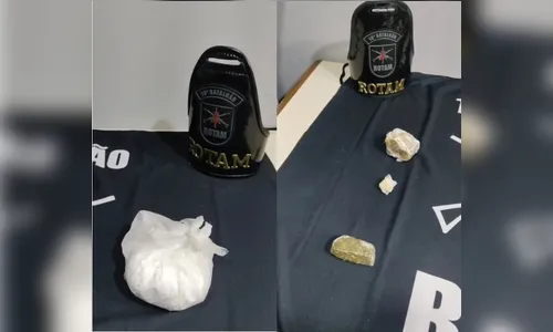 Polícia prende dupla e apreende drogas após perseguição em São Pedro do Ivaí