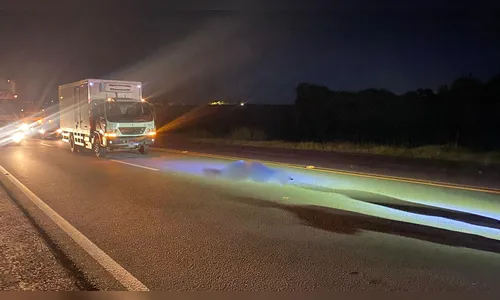 Idoso de 75 anos morre atropelado por caminhão na PR-444 em Apucarana