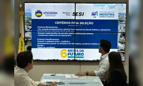 Prefeitura lança Bolsa para o Futuro em parceria com o Sesi