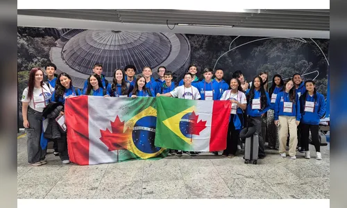 Mais um grupo de estudantes do Paraná embarca para intercâmbio no Canadá