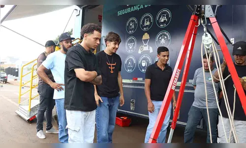 Ivaiporã oferece curso gratuito de Trabalho em Altura para qualificação profissional