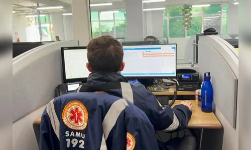 Samu Paraná ultrapassa 1,2 milhão de ligações em 2025