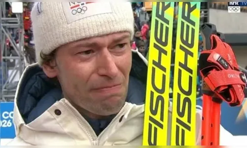 Atleta chora após pódio nas Olimpíadas e confessa ter traído a namorada