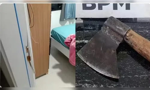 Mulher se esconde para sobreviver após ex invadir casa com machado e arma no PR