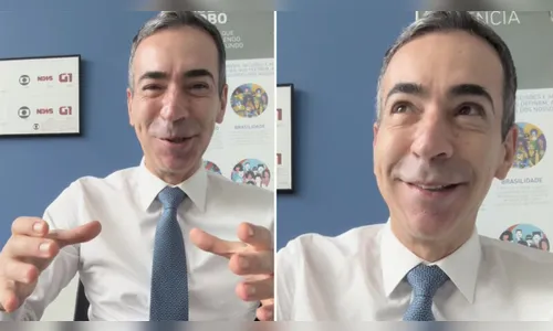 Fiscal de aeroporto expõe segredo doméstico de César Tralli durante raio-x