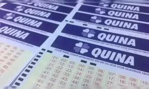 Veja o resultado da Quina concurso 6945 desta quarta-feira (04)