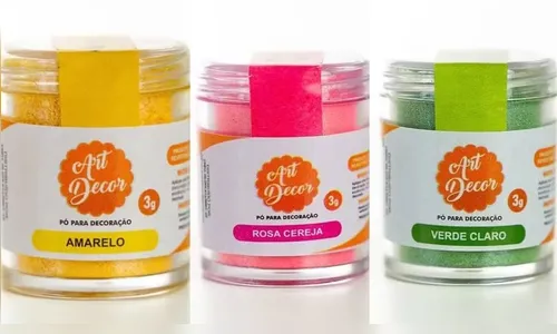 Anvisa manda recolher pó e glitter usados na decoração de alimentos