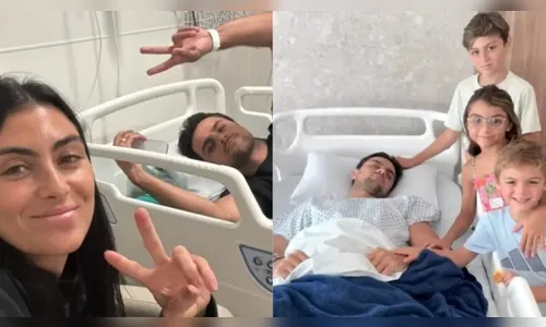 Ator Felipe Simas sofre lesão grave após brincadeira e passa por cirurgia